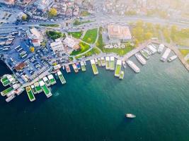 Istanbul aerial survey photo