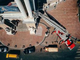 Bird's eye view of the Odessa Opera and Ballet Theater. photo