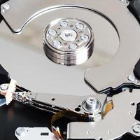open internal 3.5-inch sata hard disk drive photo