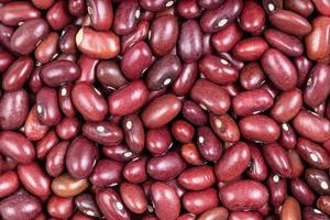 background - raw mexican red beans photo