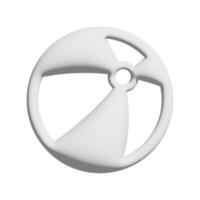 Ball icon 3d design for application and website presentation photo