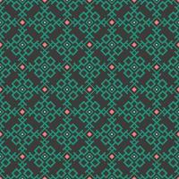 Islamic persian geometric square grid shape seamless pattern background. Use for fabric, textile, interior decoration elements, upholstery, wrapping. vector