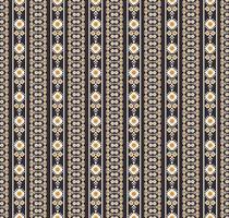 Ethnic embroidery geometric stripes seamless pattern vintage Russian color style background. Surface pattern design. Use for fabric, textile, interior decoration elements, upholstery, wrapping. vector