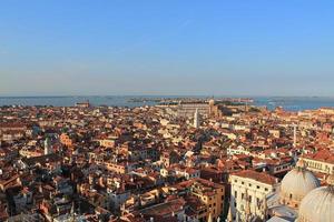 Beautiful view on and in venice city. photo