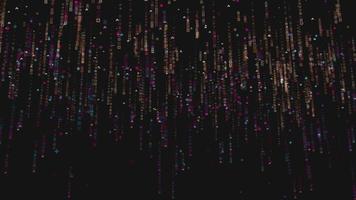 fondo de partículas abstractas video