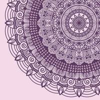 Decorative and Indian mandala design free vector