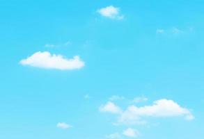 Blue sky with cloud background photo