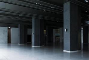 Modern interior inside office building photo