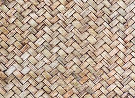 Wicker bamboo texture background photo