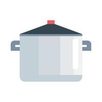 kitchen pot utensil vector