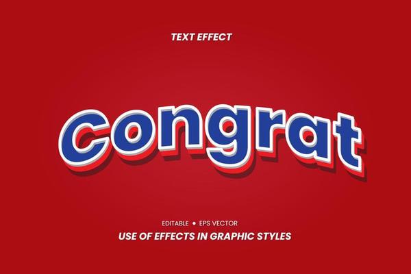 3D Lettering Text Effect Stickers