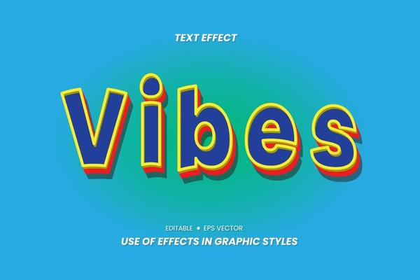 3D Lettering Text Effect Stickers