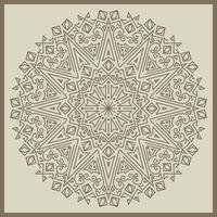 Mandala. Round colorful Ornament Pattern. Decorative elements. vector