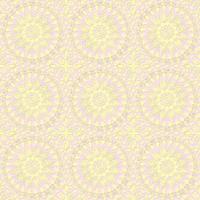 Light Color Seamless Pattern with mandala.Seamless Background design.Ornamental design.Floral pattern tiles. vector