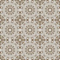 Colorful Seamless Pattern with mandala.Seamless Background design.Ornamental design.Floral pattern tiles. vector