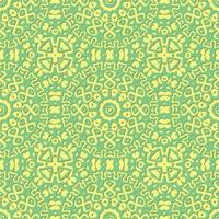 Light Color Seamless Pattern with mandala.Seamless Background design.Ornamental design.Floral pattern tiles. vector