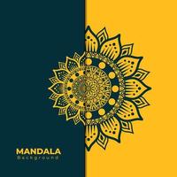 diseño de fondo de mandala vector