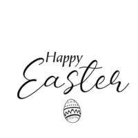 Easter wishes design for print vector