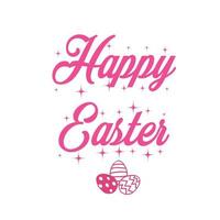 Easter Wishes for print vector