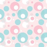 Abstract seamless geometric shapes pattern vector