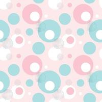 Abstract seamless geometric shapes pattern vector