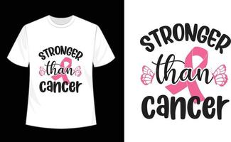 camiseta de concientización sobre el cáncer de mama vector