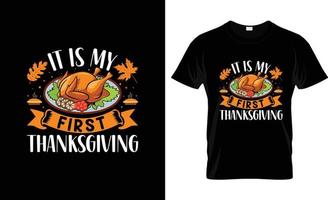 Thanksgiving t-shirt design, t-shirt slogan and apparel design, typography, print, Thanksgiving vector Thanksgiving illustration