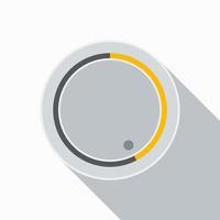 Editable Volume Button Vector Illustration for User Interface or Web Additional Element