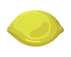 fresh lemon fruit healthy vector