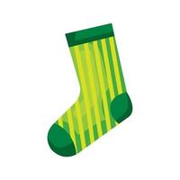 green sock color vector