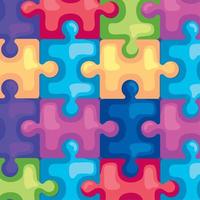 puzzle game pattern vector