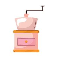 coffee toaster machine vector