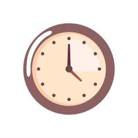 time clock watch vector