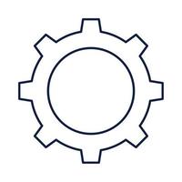 gear cog setting vector