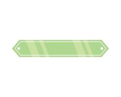 green tag design vector