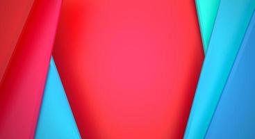 colorful 3d render abstract background. random geometric 3d shapes with different height level. background for slide show, presentation photo