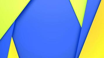colorful 3d render abstract background. random geometric 3d shapes with different height level. background for slide show, presentation photo