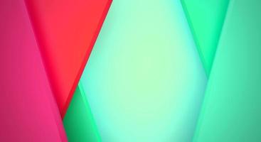 colorful 3d render abstract background. random geometric 3d shapes with different height level. background for slide show, presentation photo