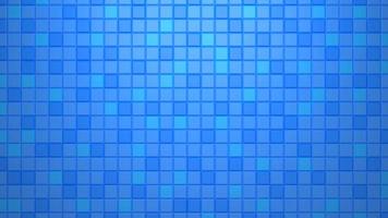 3d render seamless cube pattern with blue square tile background, Abstract square mosaic with different colors. background for slide show, presentation photo