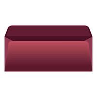 red envelope branding mockup vector