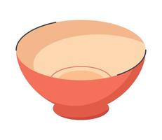 kitchen bowl utensil vector