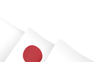 japan flag design nationaler unabhängigkeitstag banner element transparenter hintergrund png