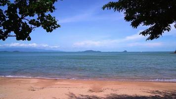 The Pink Coast with sea at Chanthaburi, Thailand video