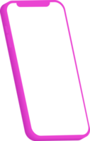 3d smartphone-gränssnitt png