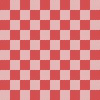 Autumn red Checkerboard plaid retro seamless pattern vector background. Abstract textured checkers vintage winter fall cozy repeat texture wallpaper, warm textile textured design.