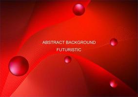 diseño de gráficos de fondo abstracto estilo líquido tono de color rojo ilustración vectorial vector