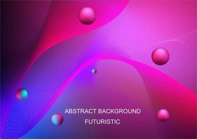 abstract background graphics design liquid style pink and blue color tone vector illustration