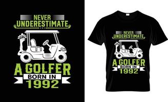 diseño de camisetas de golf, eslogan de camisetas de golf y diseño de ropa, tipografía de golf, vector de golf, ilustración de golf