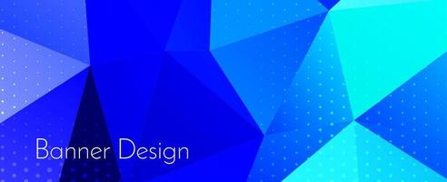 Abstract geometric modern decorative design banner pattern background vector