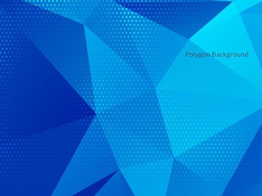 Abstract colorful triangular geometric crystal background